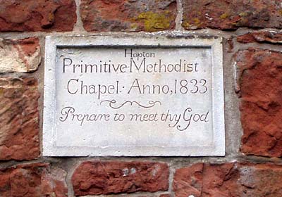 [former] Hopton Primitive Methodist Chapel, Great Ness