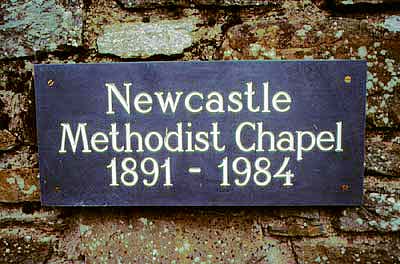 [former] Newcastle on Clun  Primitive Methodist Chapel