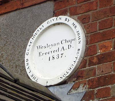 [former] Soudley Wesleyan Methodist Chapel
