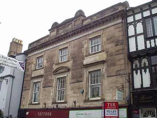 [former] Independent Chapel,Castle Gates, Shrewsbury